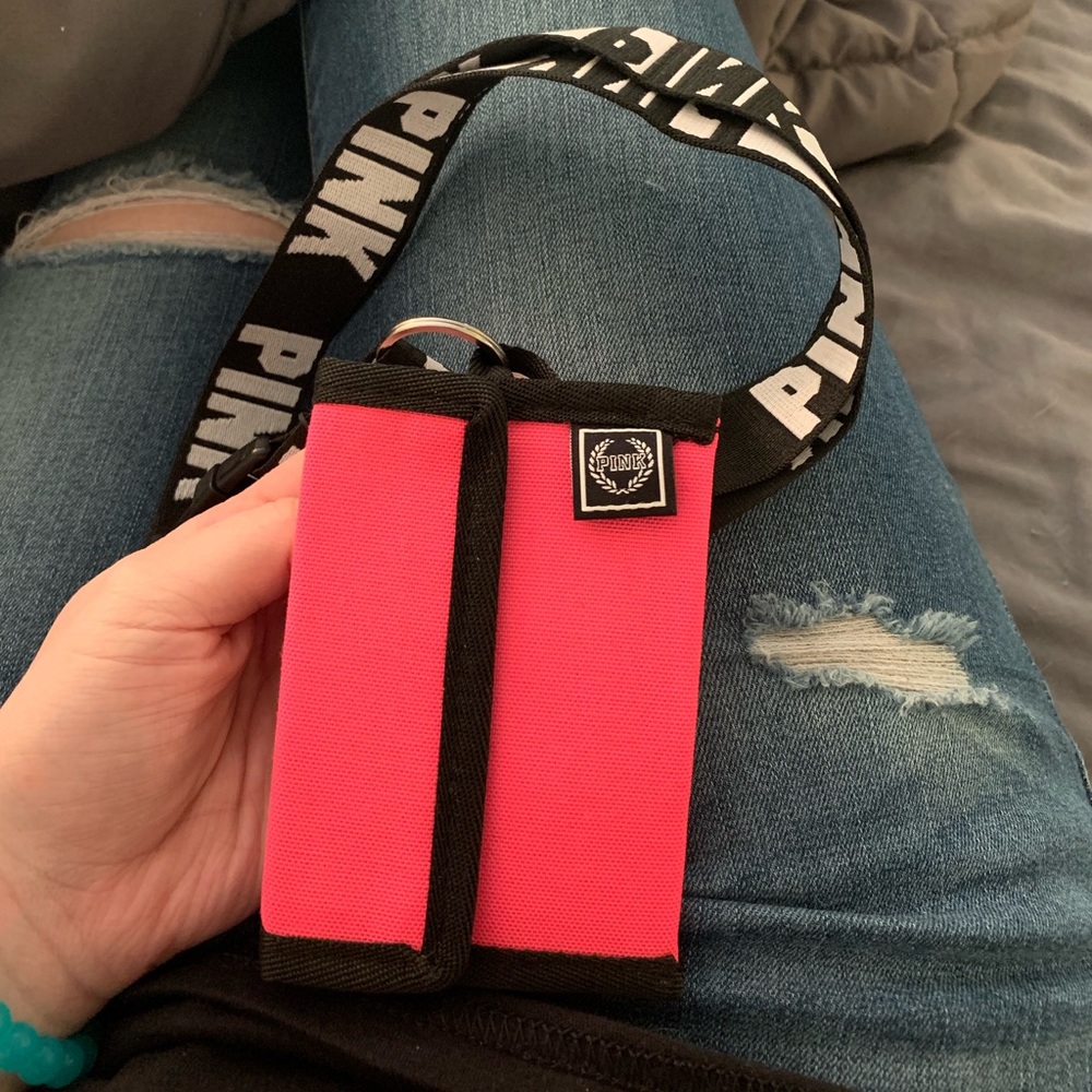 PINK lanyard NWOT